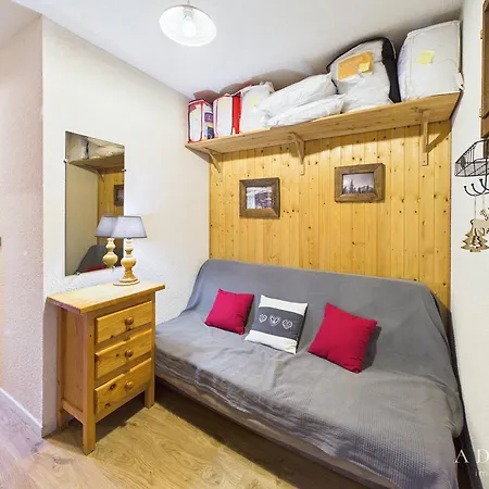 Apartment A 80m Des Pistes Avec Parking Et Balcon Expose Sud *